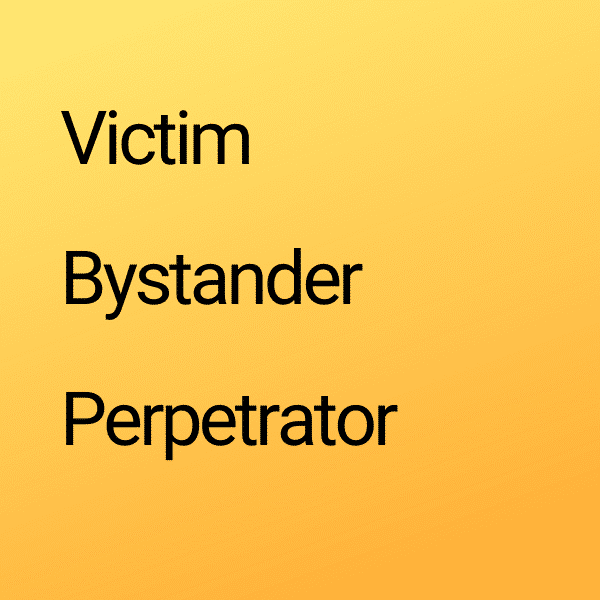 Victim, Bystander Perpetrator