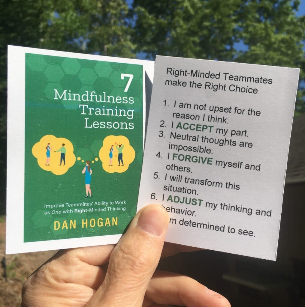 7 Mindfulness Training Lessons cards