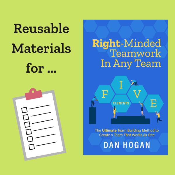 Right-Minded Teamwork in Any Team Reusable Resources