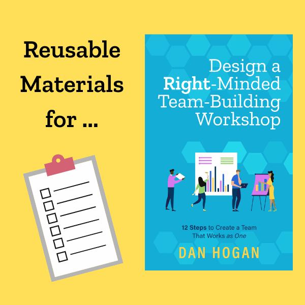 Design Right-Minded Team-Building Workshop Reusable Resources
